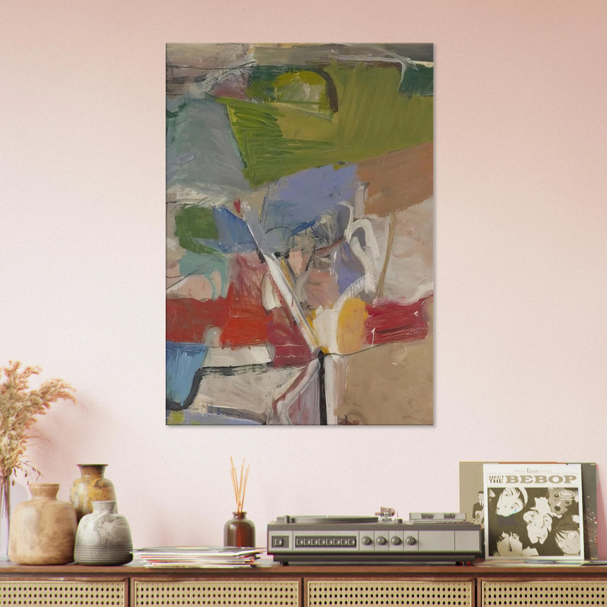 Berkeley #23 Canvas | Richard Diebenkorn Canvas | Richard Diebenkorn Shop