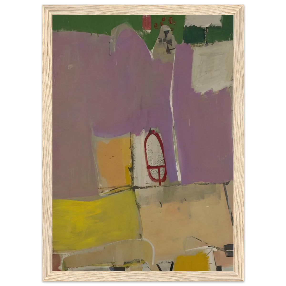 Albuquerque #4 Framed Poster | Richard Diebenkorn Framed Prints Wall Art | Richard Diebenkorn Shop