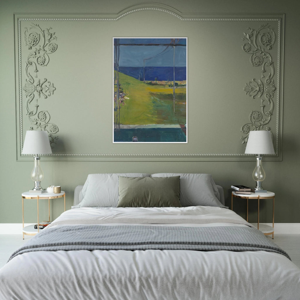 Ocean from a Window Framed Poster | Richard Diebenkorn Framed Prints Wall Art | Richard Diebenkorn Shop