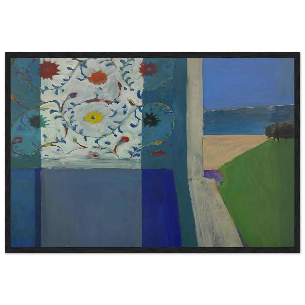Recollections of a Visit to Leningrad Framed Poster | Richard Diebenkorn Framed Prints Wall Art | Richard Diebenkorn Shop