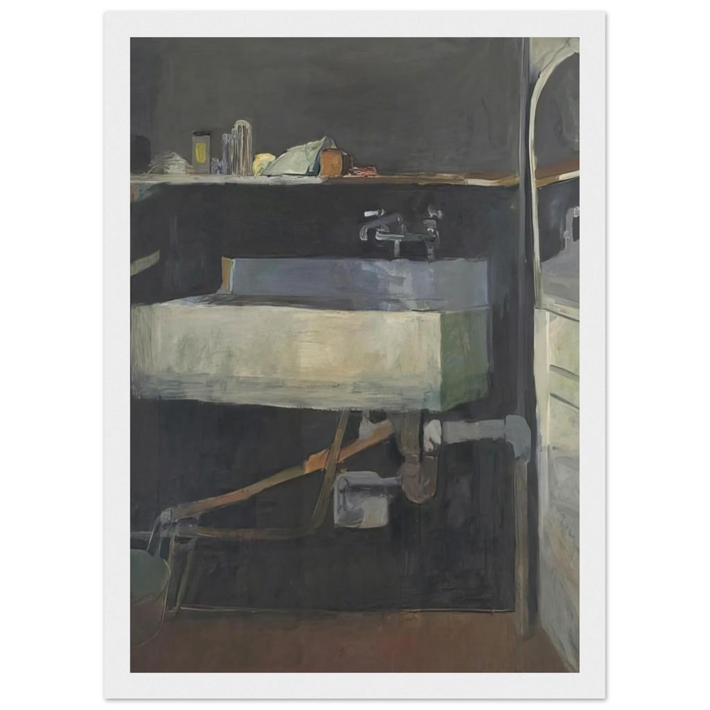 Corner of Studio – Sink Framed Poster | Richard Diebenkorn Framed Prints Wall Art | Richard Diebenkorn Shop
