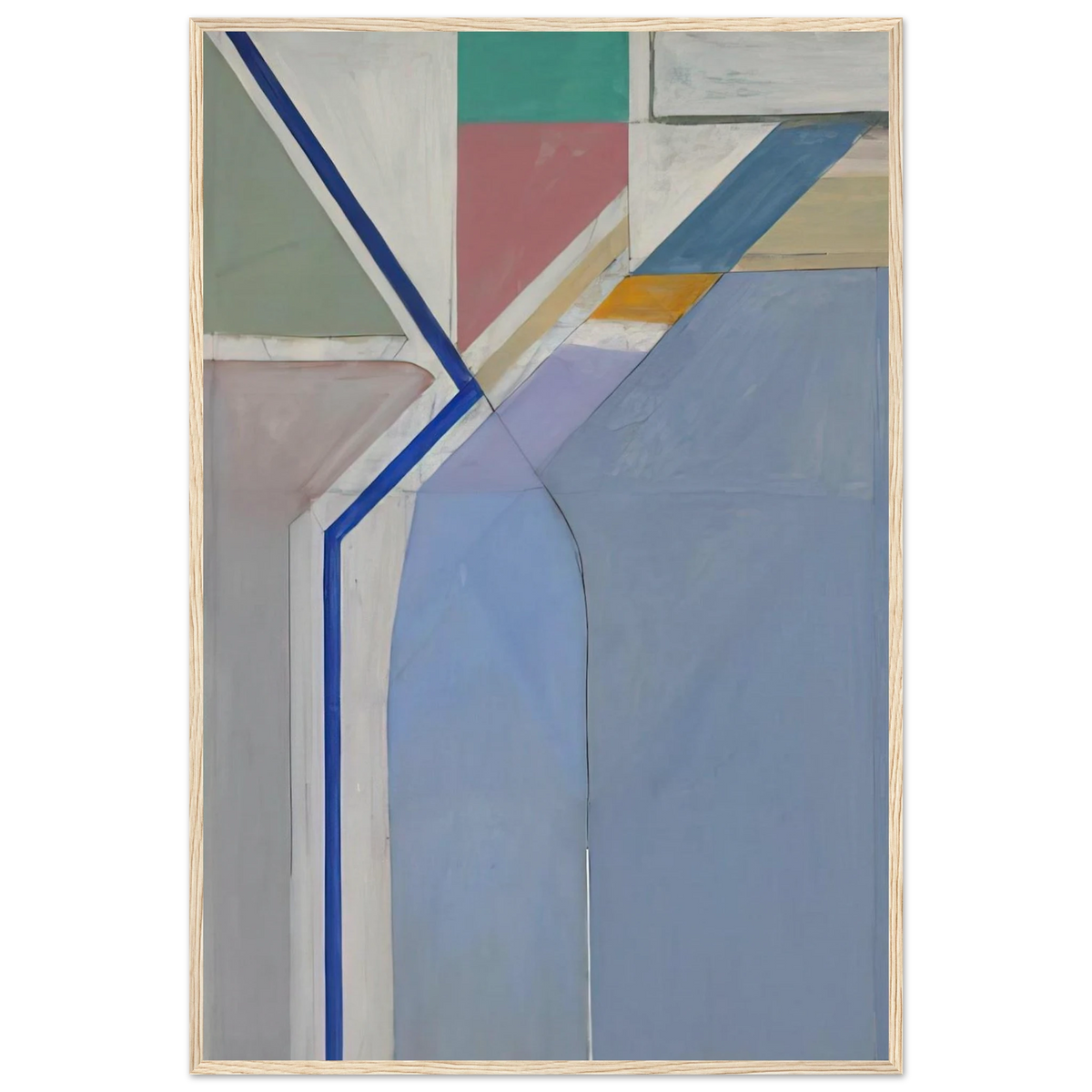 Ocean Park #24 Framed Poster | Richard Diebenkorn Framed Prints Wall Art | Richard Diebenkorn Shop
