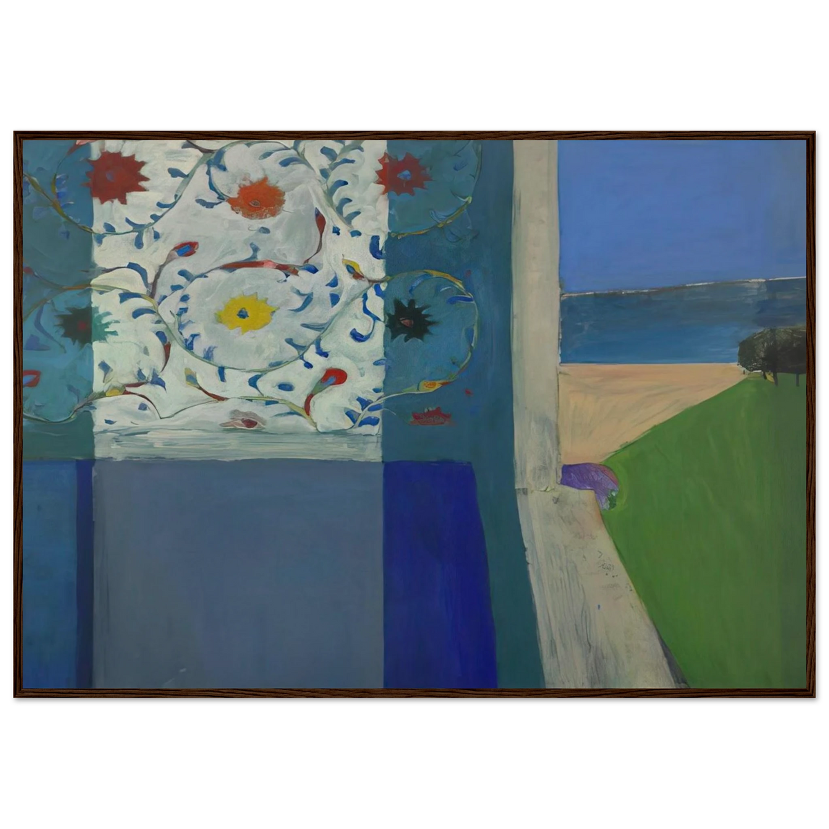 Recollections of a Visit to Leningrad Framed Poster | Richard Diebenkorn Framed Prints Wall Art | Richard Diebenkorn Shop