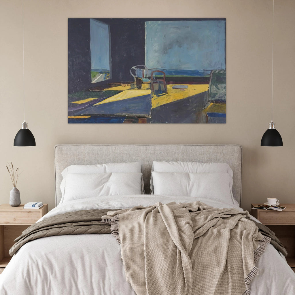 Interior with View of the Ocean Poster | Richard Diebenkorn Poster | Richard Diebenkorn Shop