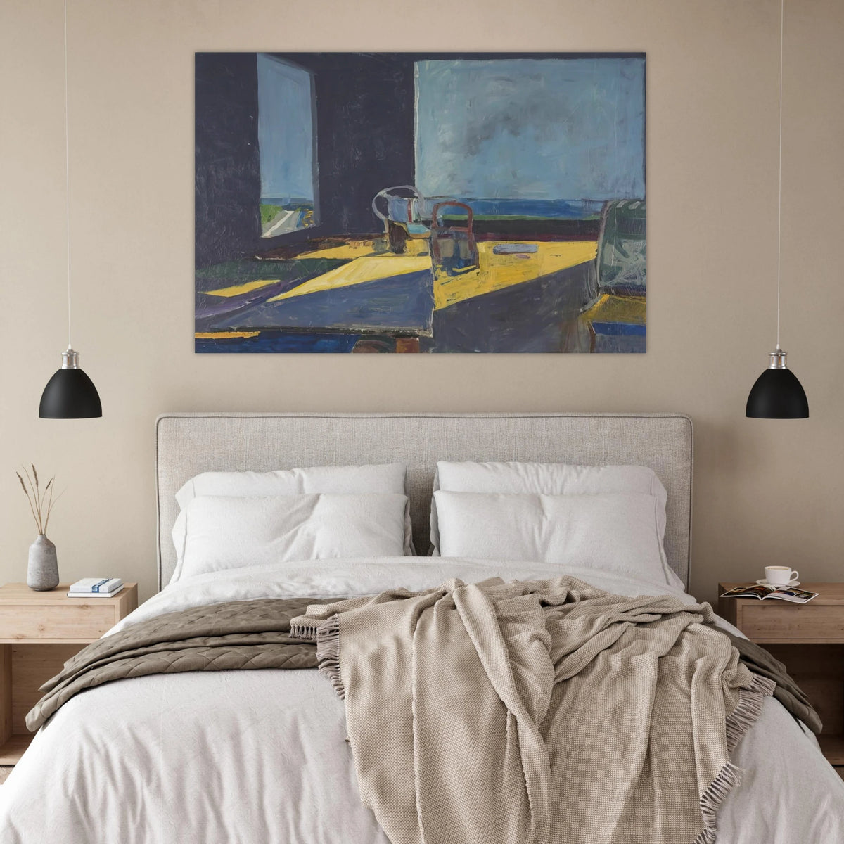 Interior with View of the Ocean Poster | Richard Diebenkorn Poster | Richard Diebenkorn Shop