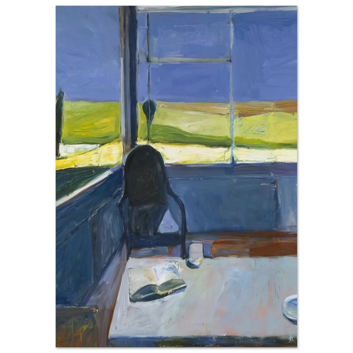 Interior with Book Poster | Richard Diebenkorn Poster | Richard Diebenkorn Shop