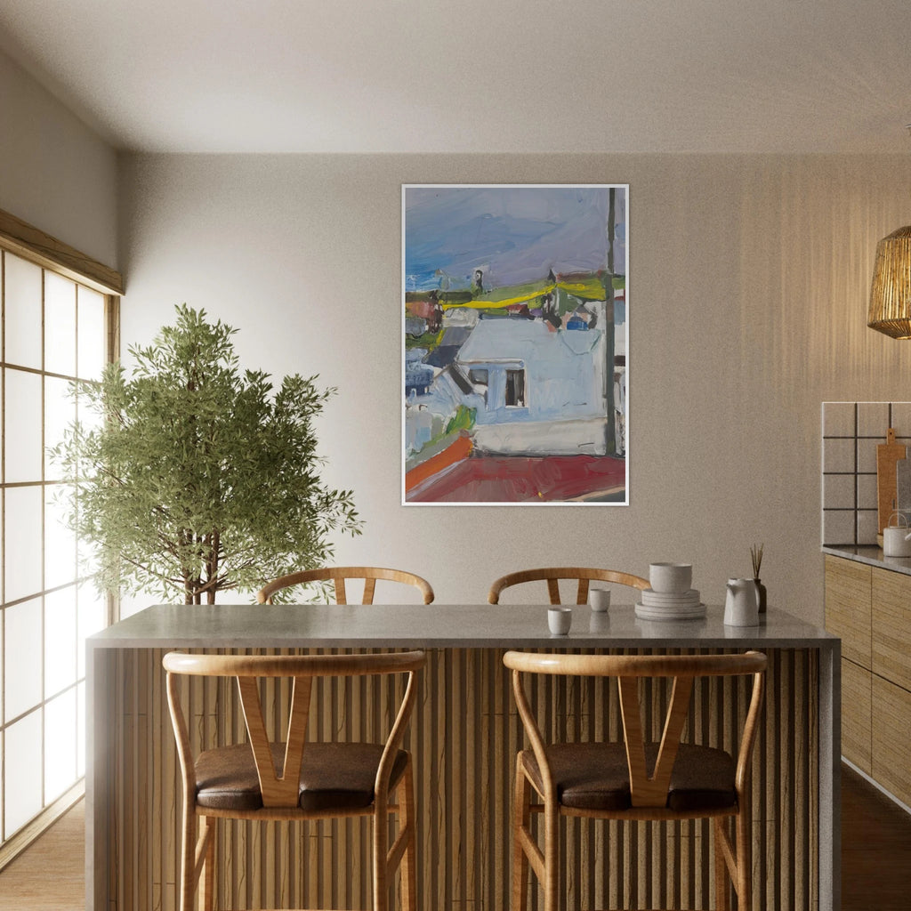 Chabot Valley Framed Poster | Richard Diebenkorn Framed Prints Wall Art | Richard Diebenkorn Shop