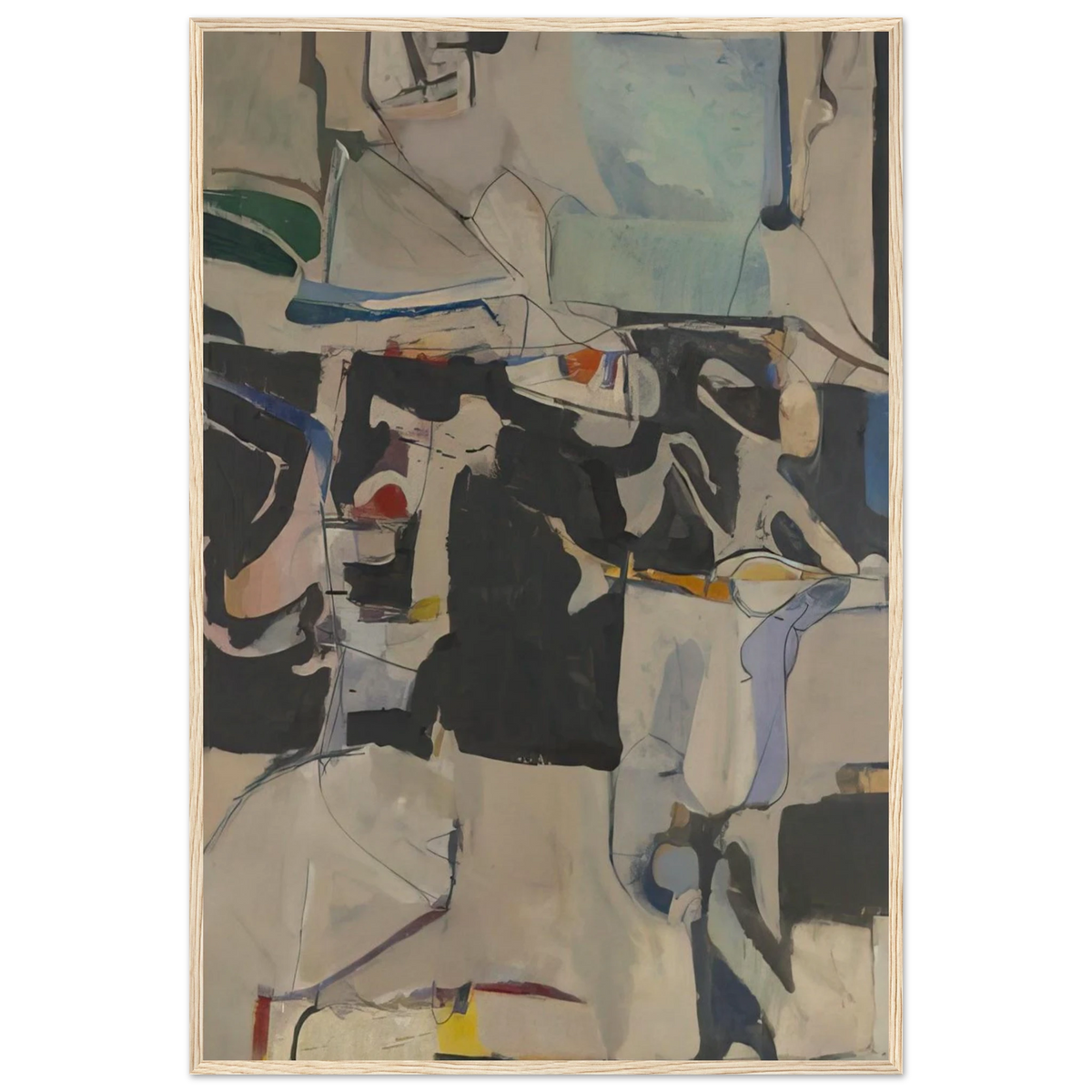 Urbana #6 Framed Poster | Richard Diebenkorn Framed Prints Wall Art | Richard Diebenkorn Shop
