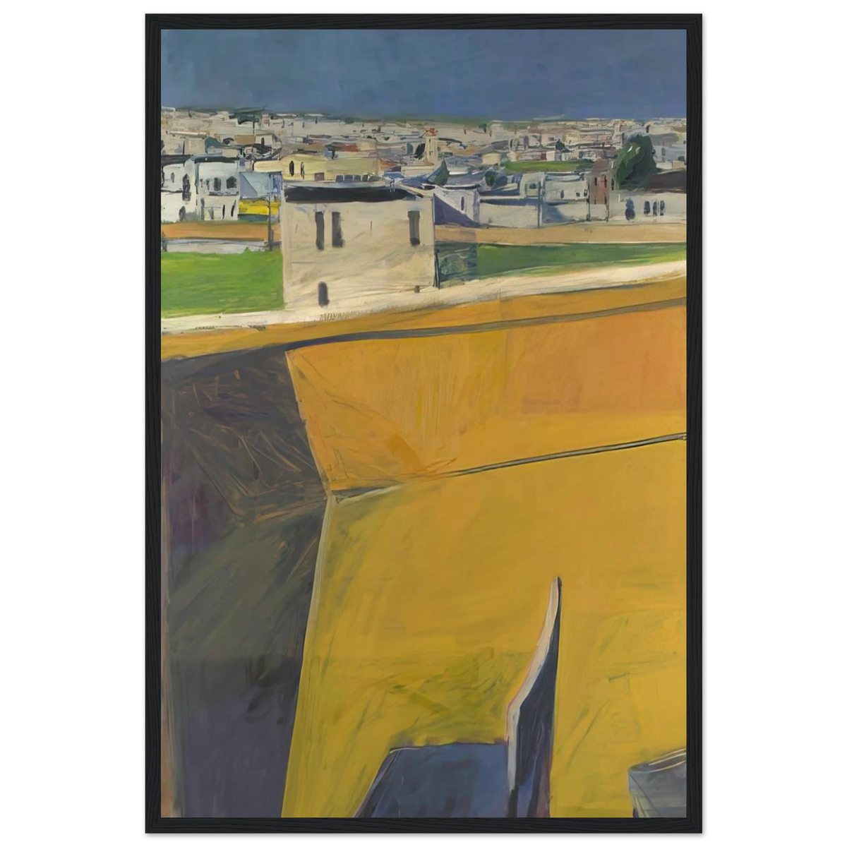 Yellow Porch Framed Poster | Richard Diebenkorn Framed Prints Wall Art | Richard Diebenkorn Shop