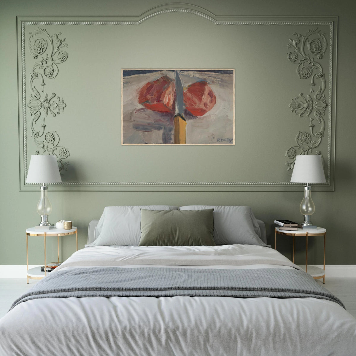 Tomato and Knife Framed Poster | Richard Diebenkorn Framed Prints Wall Art | Richard Diebenkorn Shop
