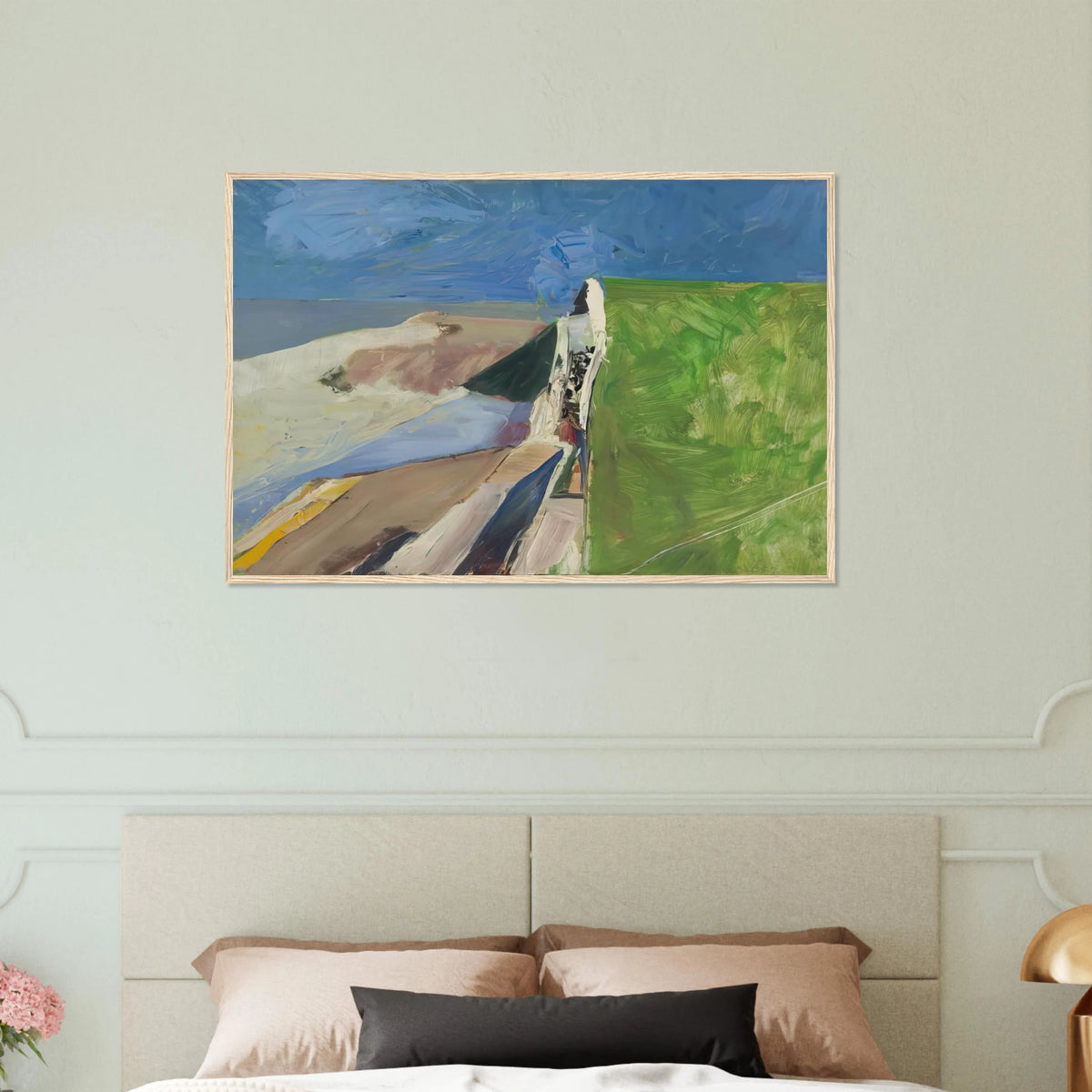 Seawall Framed Poster | Richard Diebenkorn Framed Prints Wall Art | Richard Diebenkorn Shop