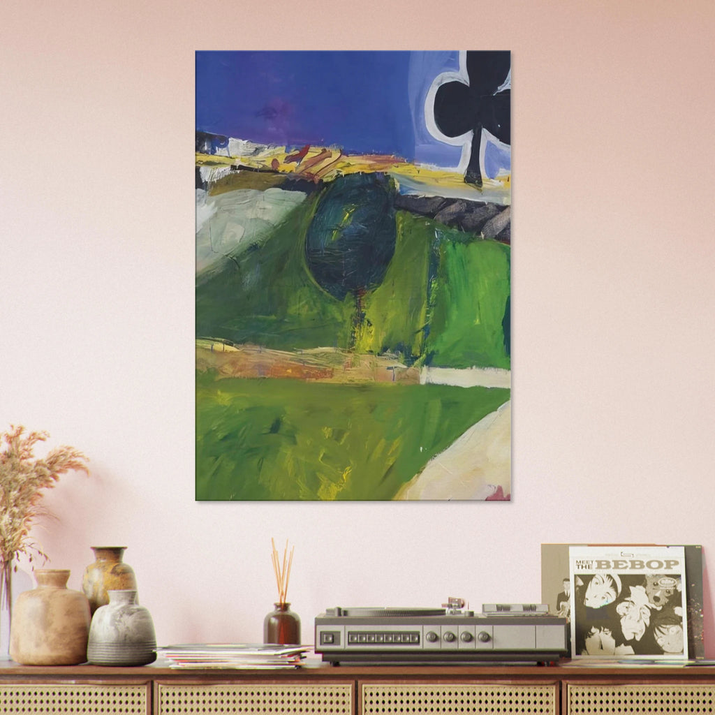 Landscape with Figure Canvas | Richard Diebenkorn Canvas | Richard Diebenkorn Shop