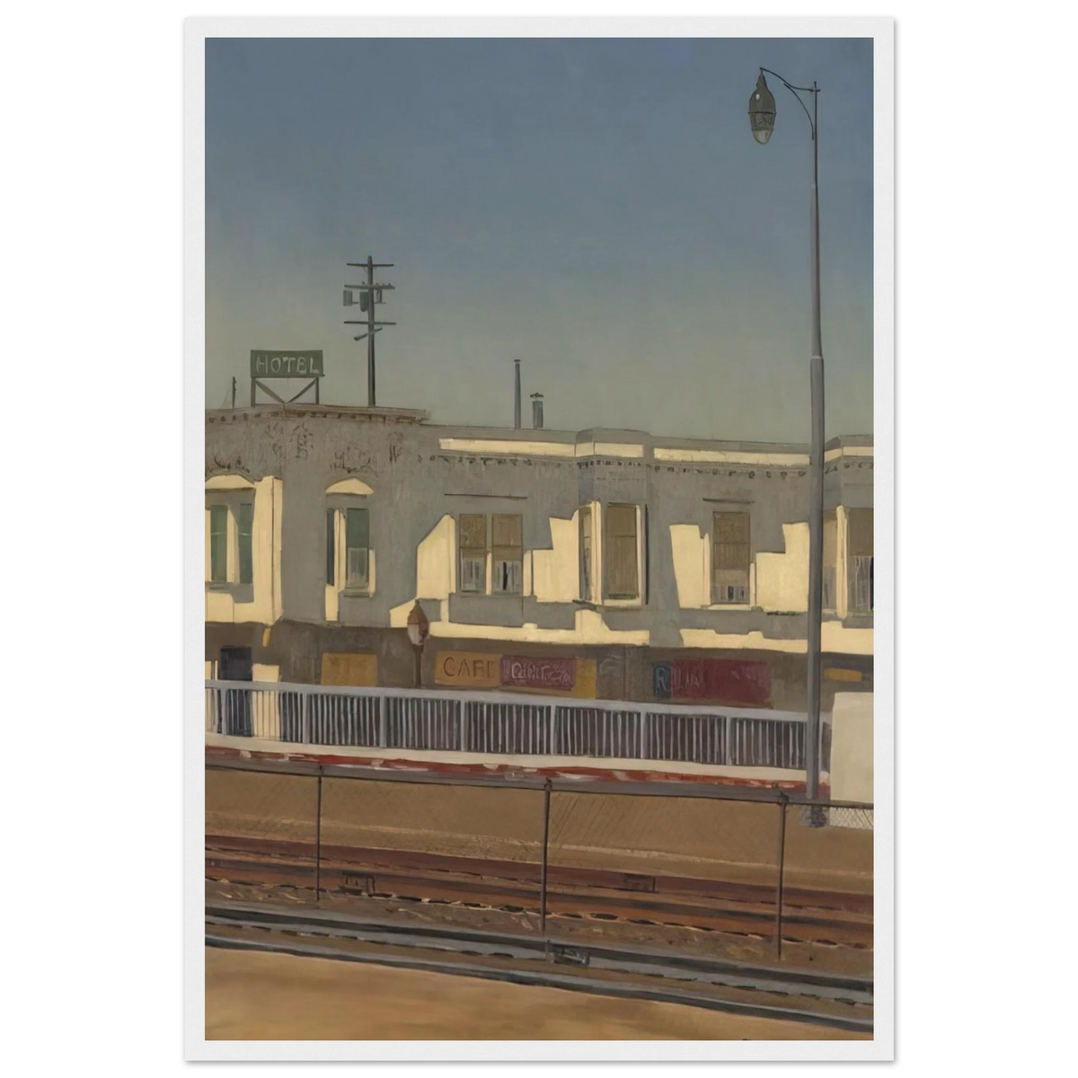 Palo Alto Circle Framed Poster | Richard Diebenkorn Framed Prints Wall Art | Richard Diebenkorn Shop