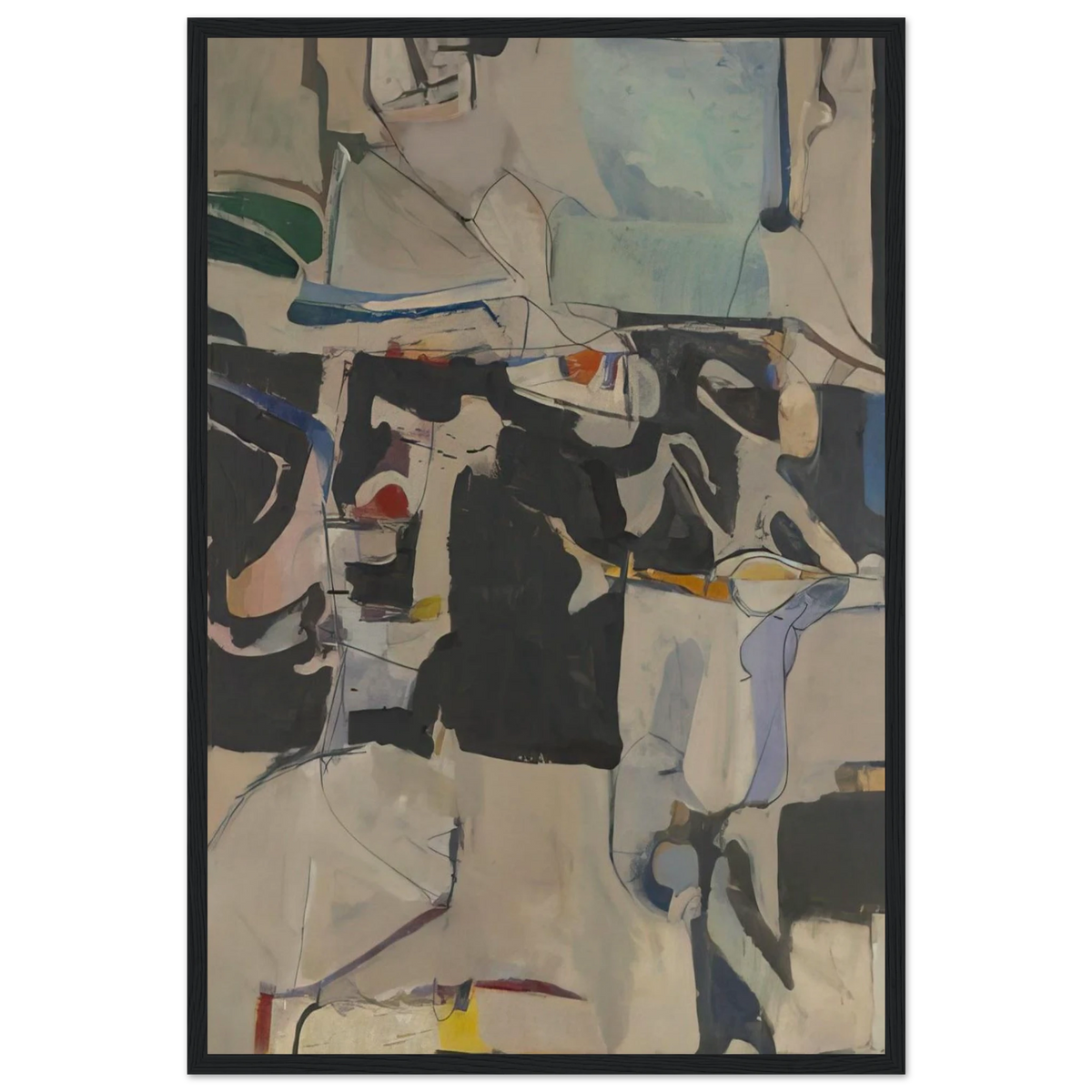 Urbana #6 Framed Poster | Richard Diebenkorn Framed Prints Wall Art | Richard Diebenkorn Shop