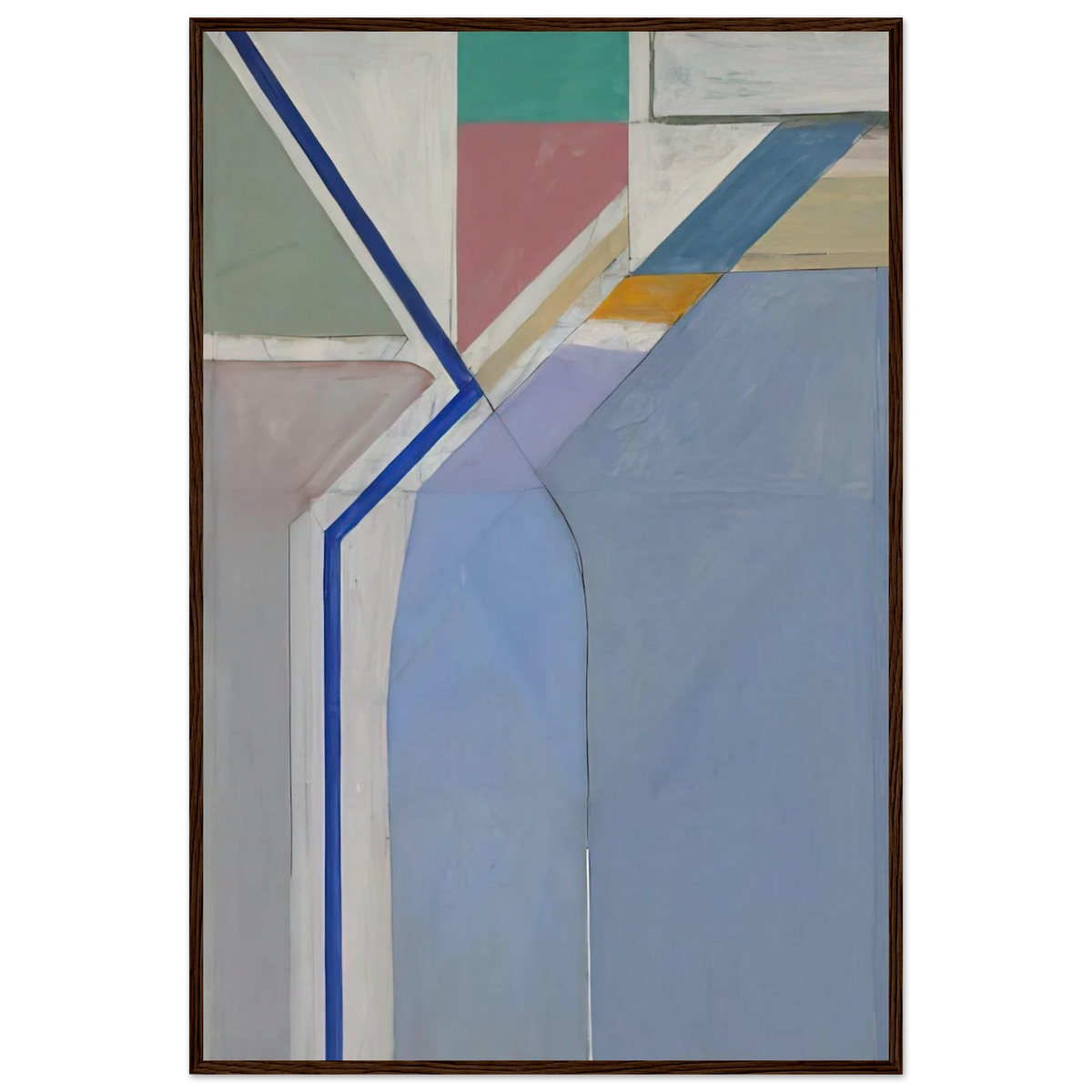 Ocean Park #24 Framed Poster | Richard Diebenkorn Framed Prints Wall Art | Richard Diebenkorn Shop