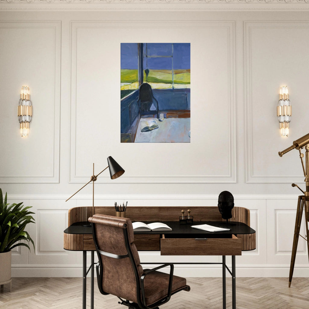 Interior with Book Canvas | Richard Diebenkorn Canvas | Richard Diebenkorn Shop