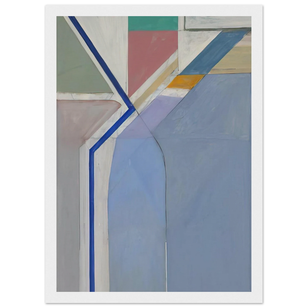 Ocean Park #24 Framed Poster | Richard Diebenkorn Framed Prints Wall Art | Richard Diebenkorn Shop