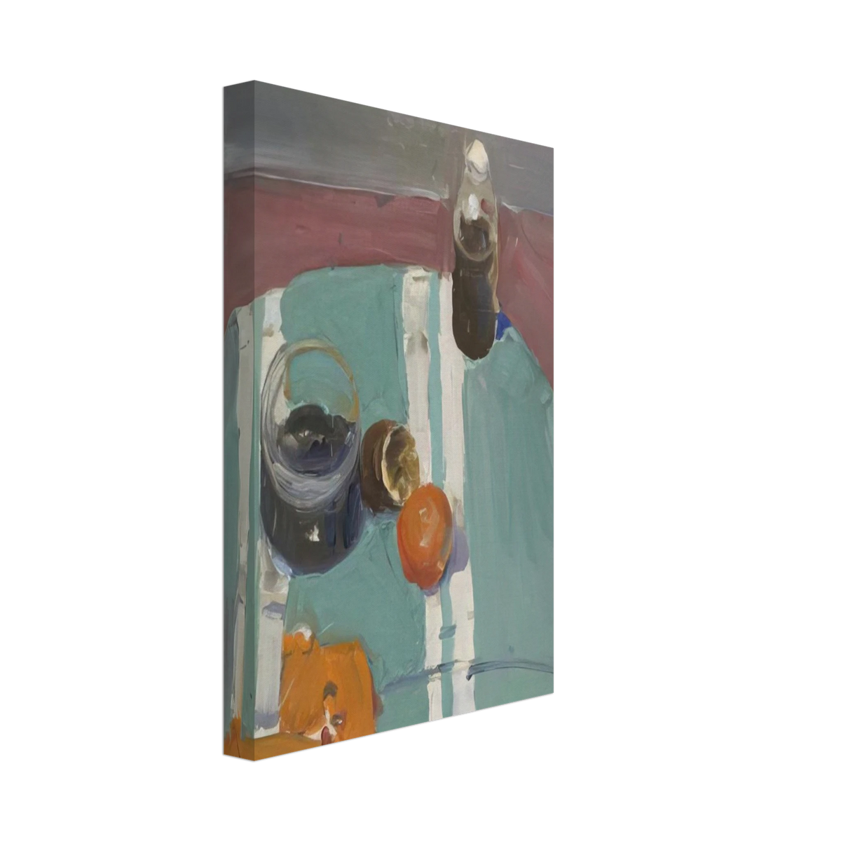 Still Life with Orange Peel Canvas | Richard Diebenkorn Canvas | Richard Diebenkorn Shop