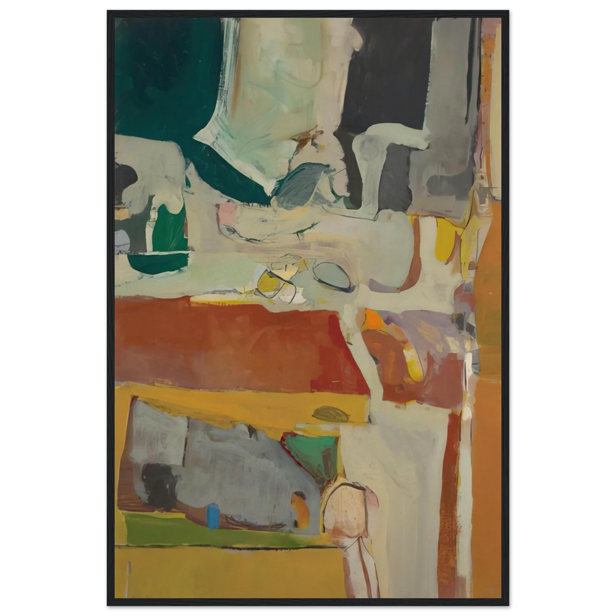 Urbana #4 Framed Poster | Richard Diebenkorn Framed Prints Wall Art | Richard Diebenkorn Shop