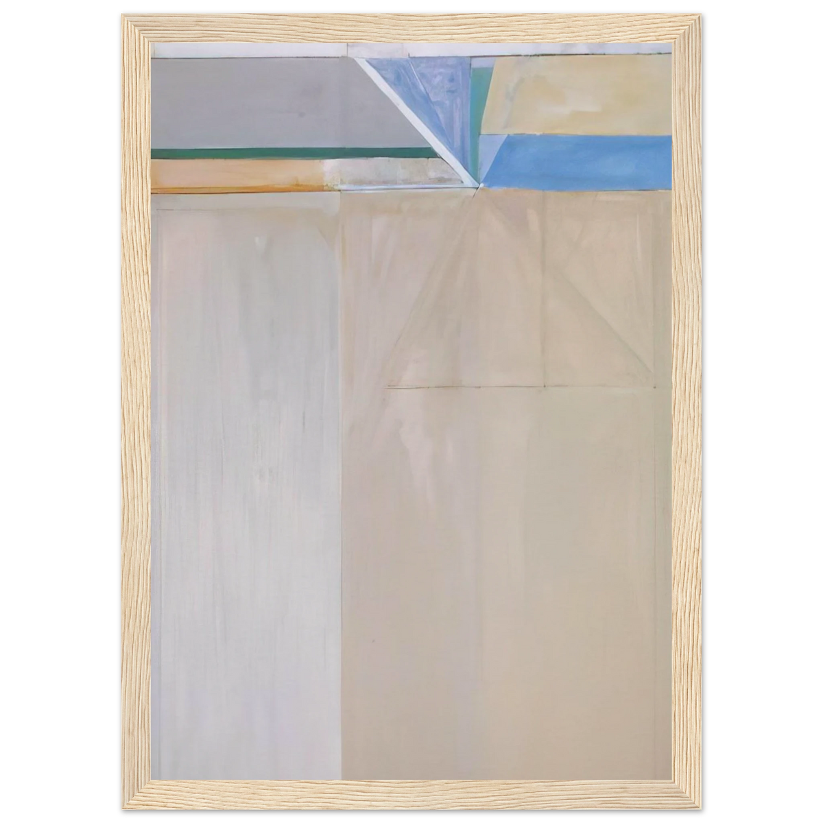 Ocean Park #46 Framed Poster | Richard Diebenkorn Framed Prints Wall Art | Richard Diebenkorn Shop
