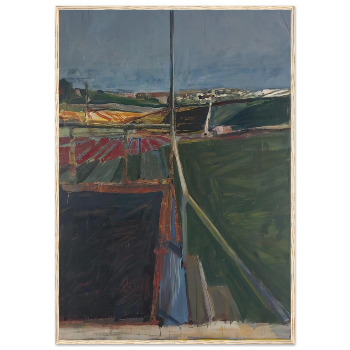 View from the Porch Framed Poster | Richard Diebenkorn Framed Prints Wall Art | Richard Diebenkorn Shop