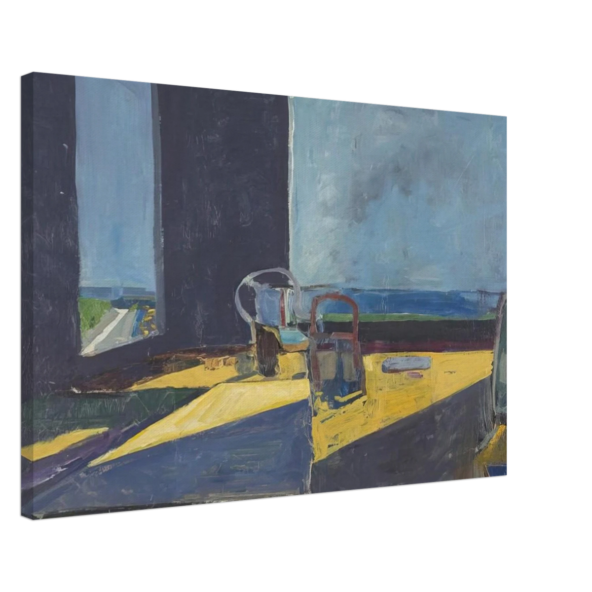 Interior with View of the Ocean Canvas | Richard Diebenkorn Canvas | Richard Diebenkorn Shop