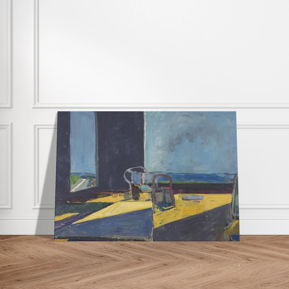 Interior with View of the Ocean Canvas | Richard Diebenkorn Canvas | Richard Diebenkorn Shop