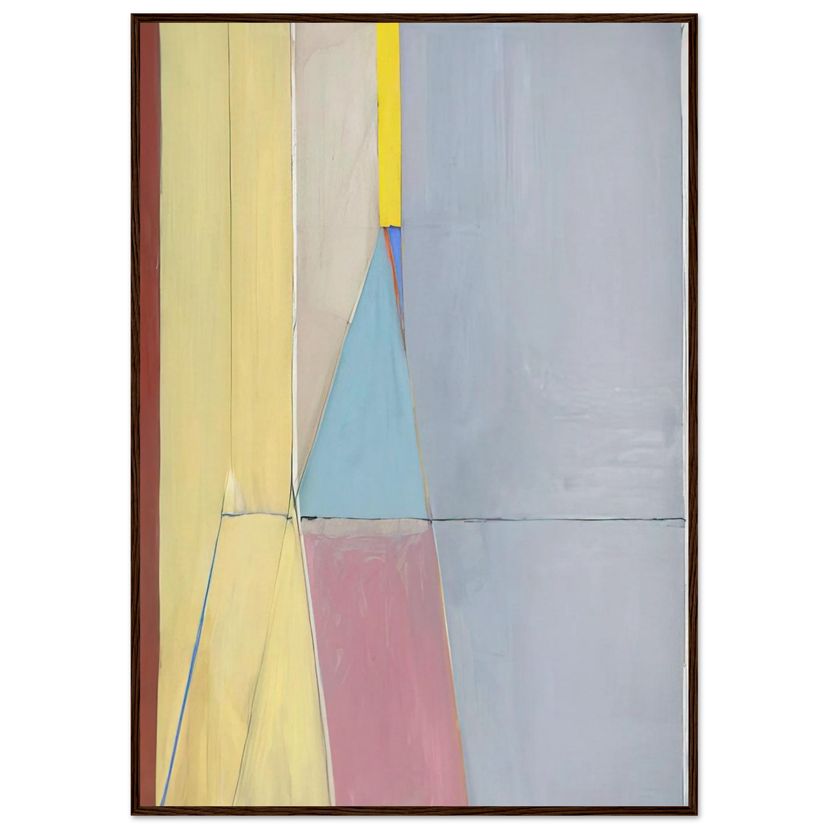 Ocean Park #21 Framed Poster | Richard Diebenkorn Framed Prints Wall Art | Richard Diebenkorn Shop