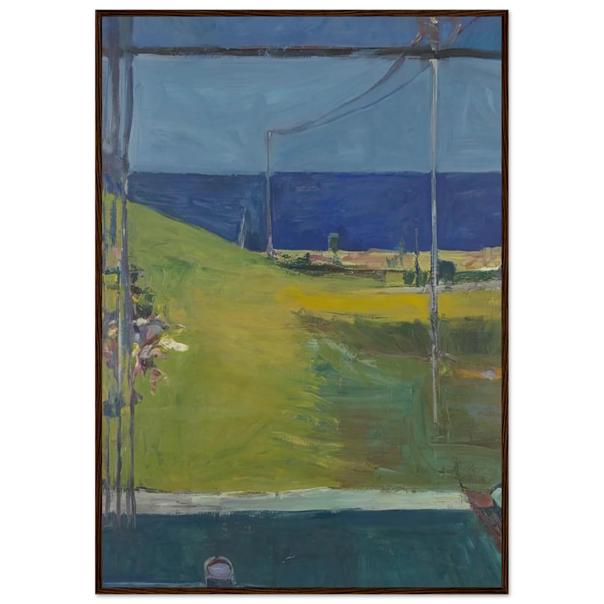 Ocean from a Window Framed Poster | Richard Diebenkorn Framed Prints Wall Art | Richard Diebenkorn Shop