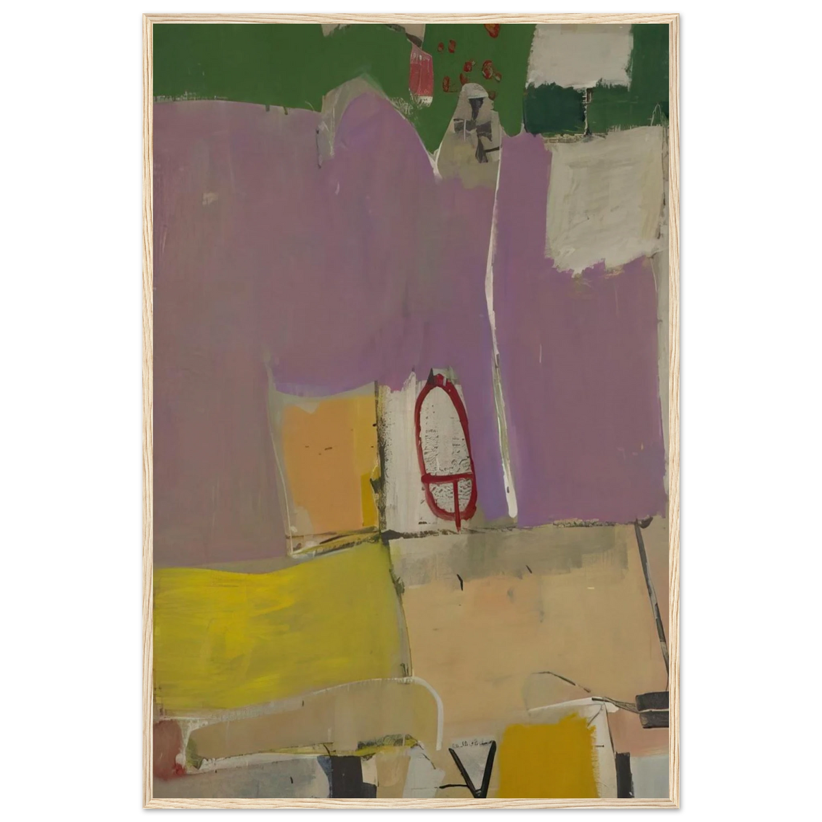 Albuquerque #4 Framed Poster | Richard Diebenkorn Framed Prints Wall Art | Richard Diebenkorn Shop