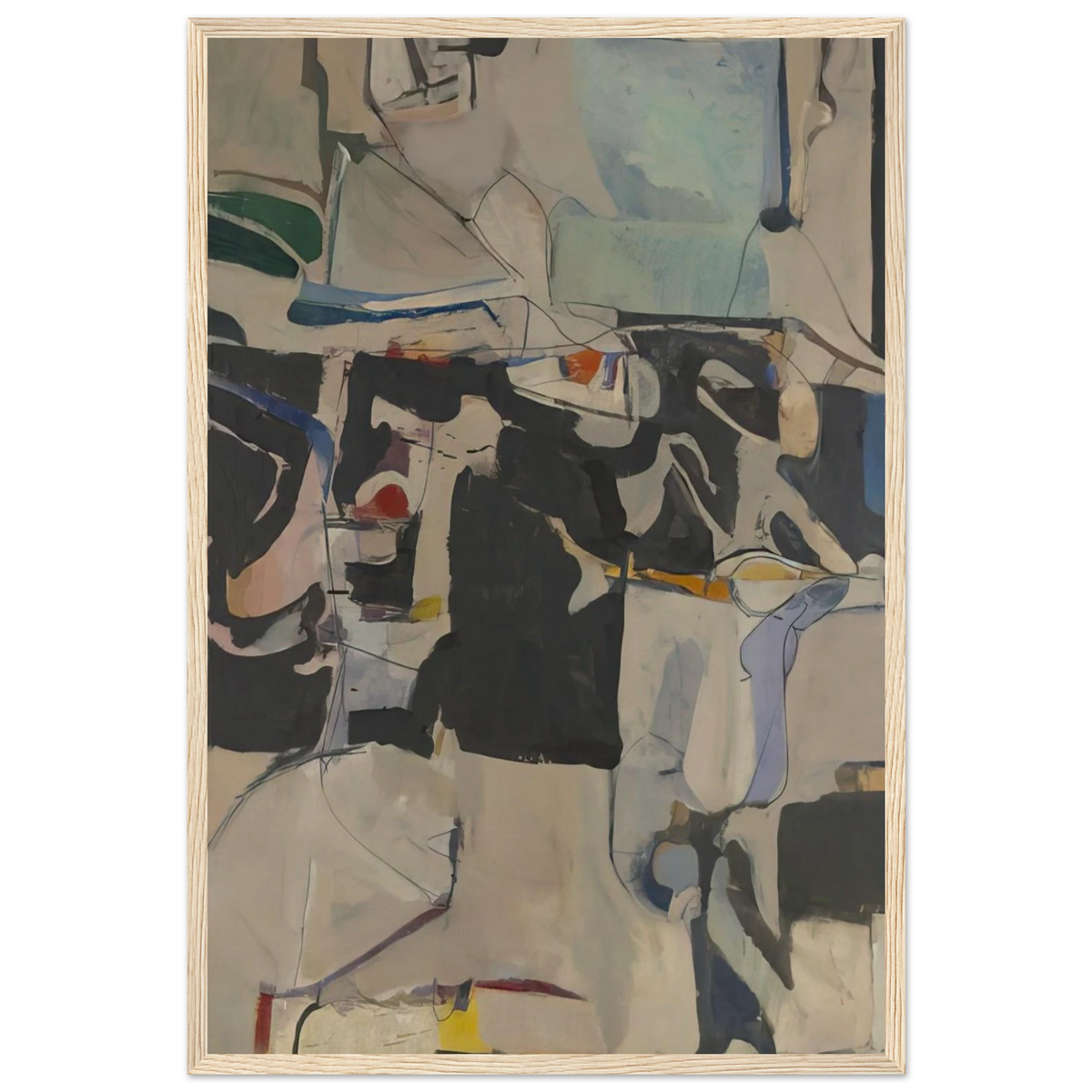 Urbana #6 Framed Poster | Richard Diebenkorn Framed Prints Wall Art | Richard Diebenkorn Shop