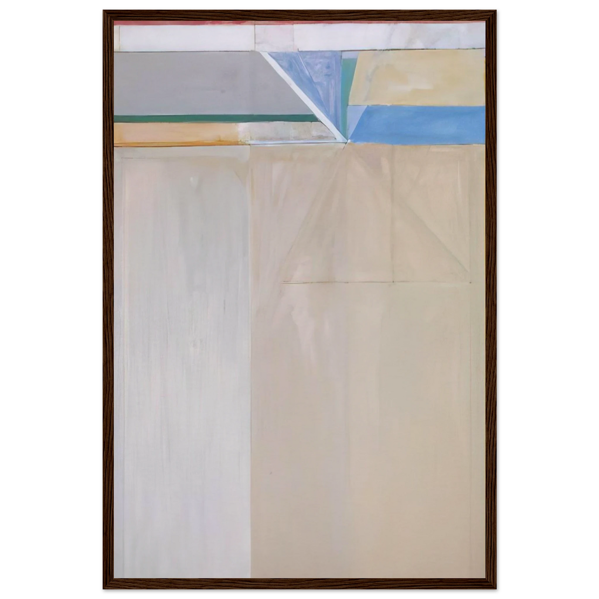 Ocean Park #46 Framed Poster | Richard Diebenkorn Framed Prints Wall Art | Richard Diebenkorn Shop