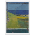 Ocean from a Window Framed Poster | Richard Diebenkorn Framed Prints Wall Art | Richard Diebenkorn Shop