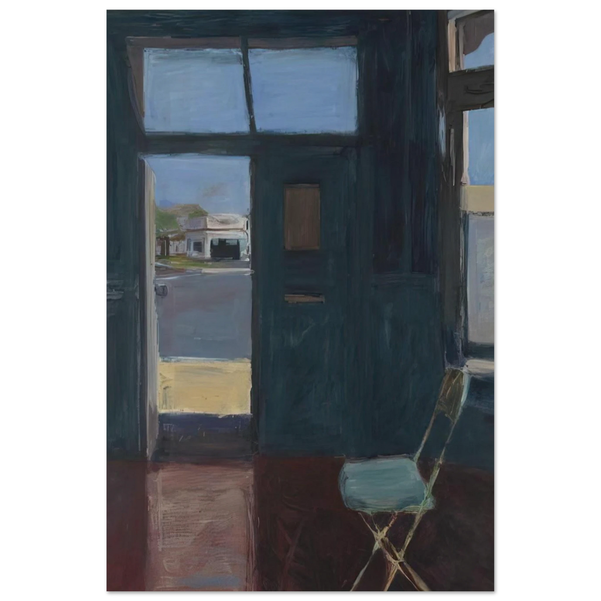 Interior with Doorway Poster | Richard Diebenkorn Poster | Richard Diebenkorn Shop