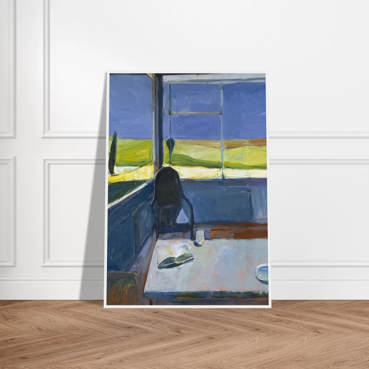 Interior with Book Framed Poster | Richard Diebenkorn Framed Prints Wall Art | Richard Diebenkorn Shop