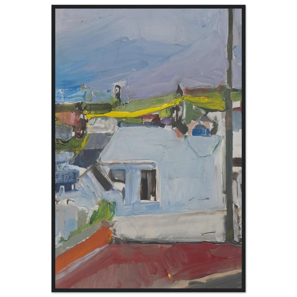 Chabot Valley Framed Poster | Richard Diebenkorn Framed Prints Wall Art | Richard Diebenkorn Shop