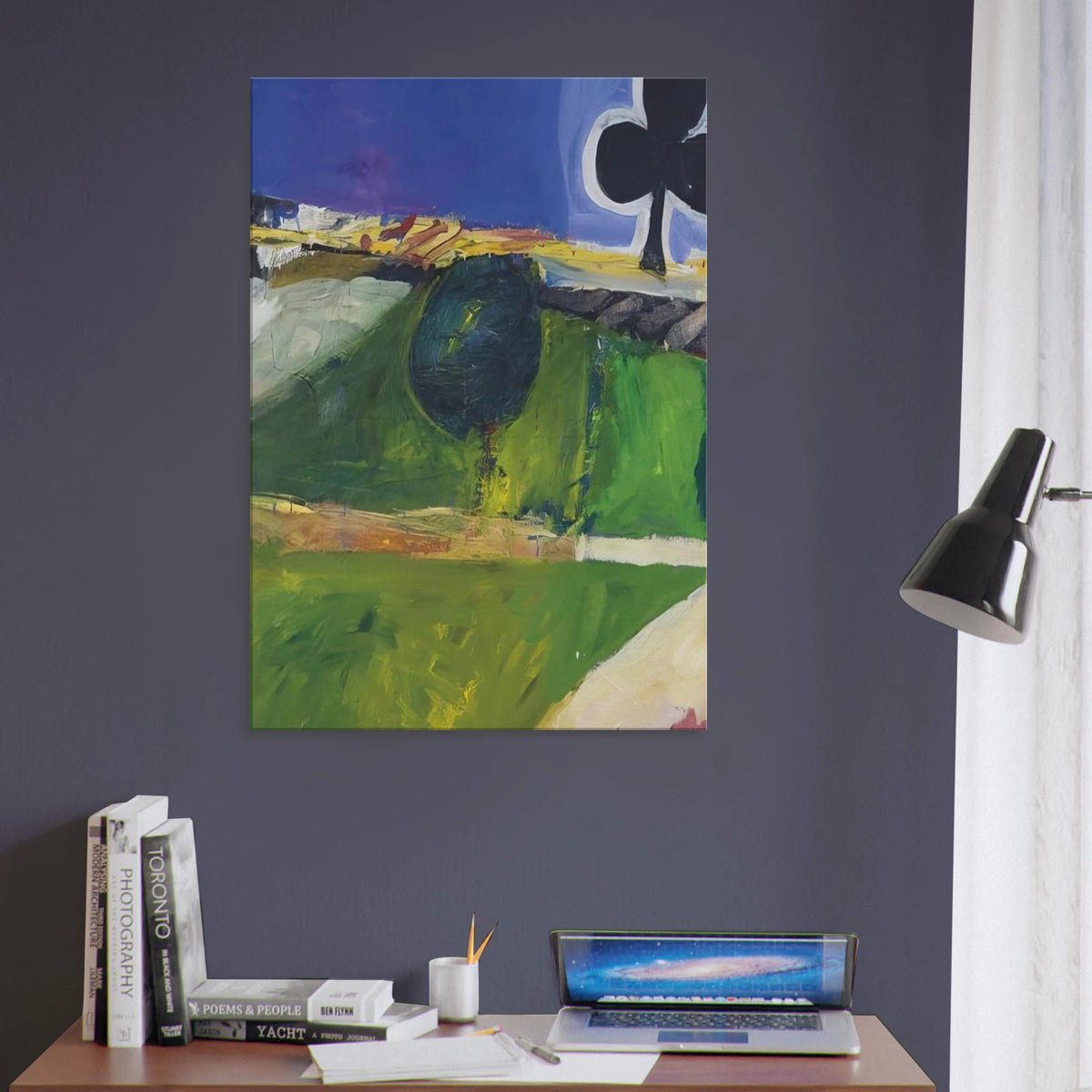 Landscape with Figure Canvas | Richard Diebenkorn Canvas | Richard Diebenkorn Shop