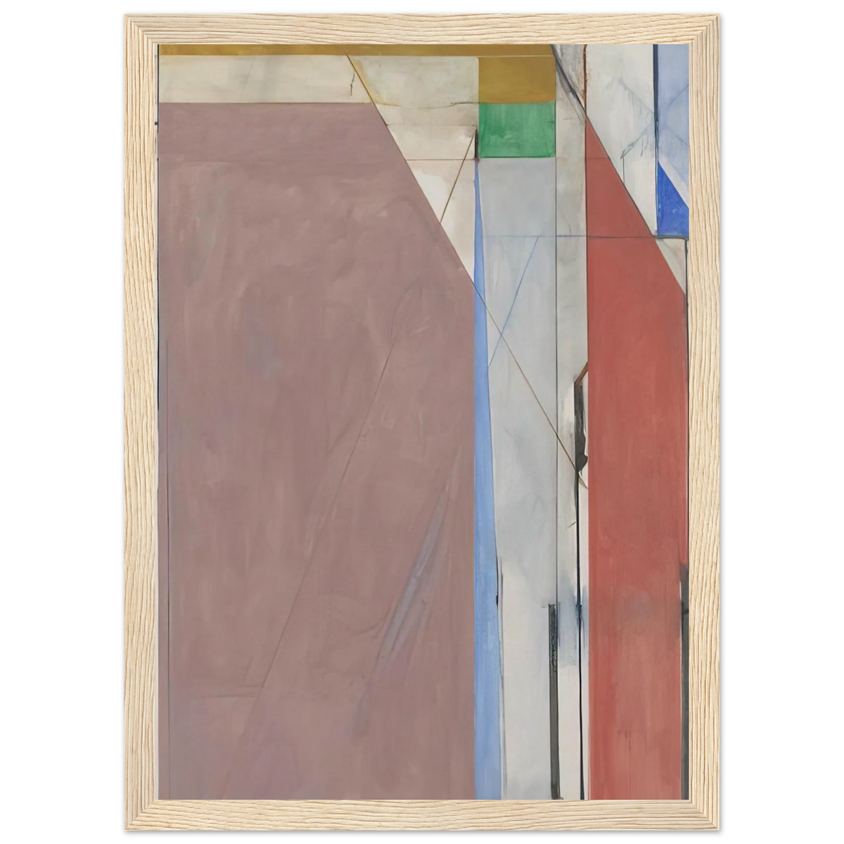 Ocean Park #70 Framed Poster | Richard Diebenkorn Framed Prints Wall Art | Richard Diebenkorn Shop