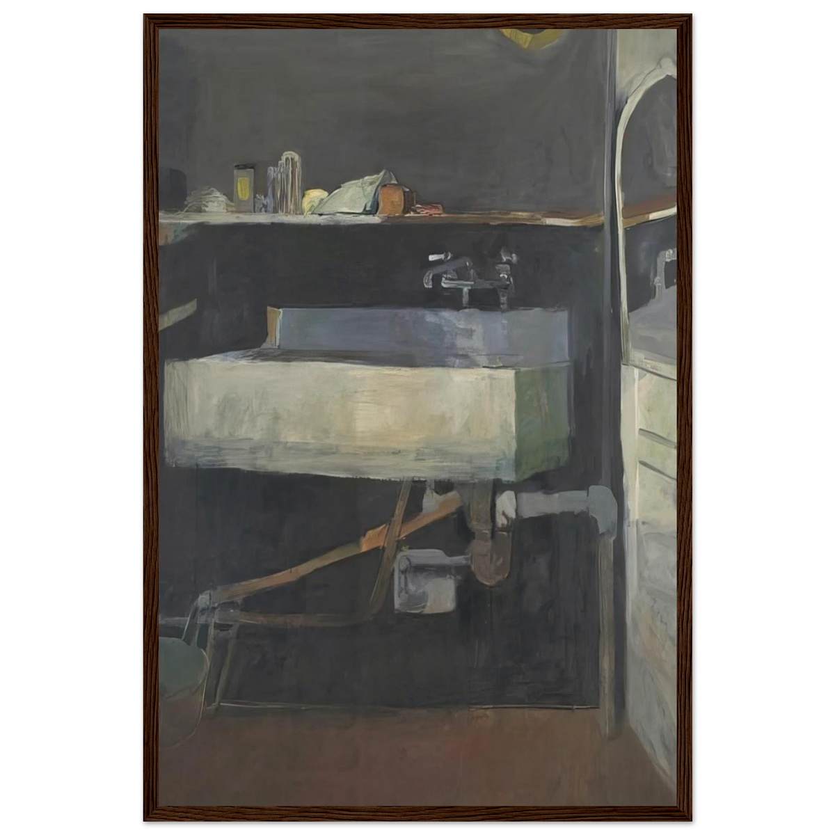 Corner of Studio – Sink Framed Poster | Richard Diebenkorn Framed Prints Wall Art | Richard Diebenkorn Shop