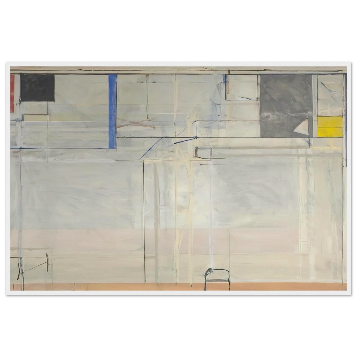 Ocean Park #131 Framed Poster | Richard Diebenkorn Framed Prints Wall Art | Richard Diebenkorn Shop