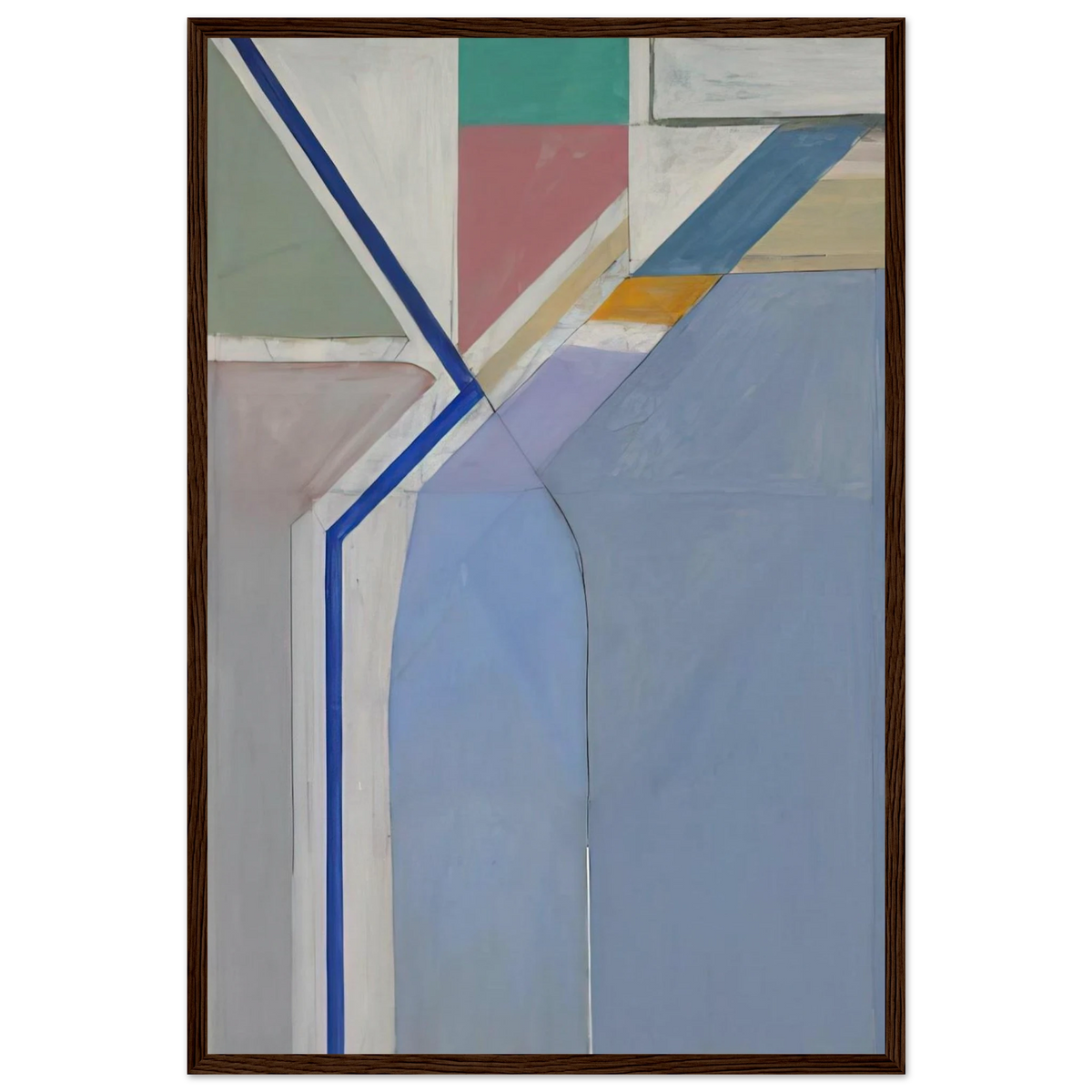 Ocean Park #24 Framed Poster | Richard Diebenkorn Framed Prints Wall Art | Richard Diebenkorn Shop