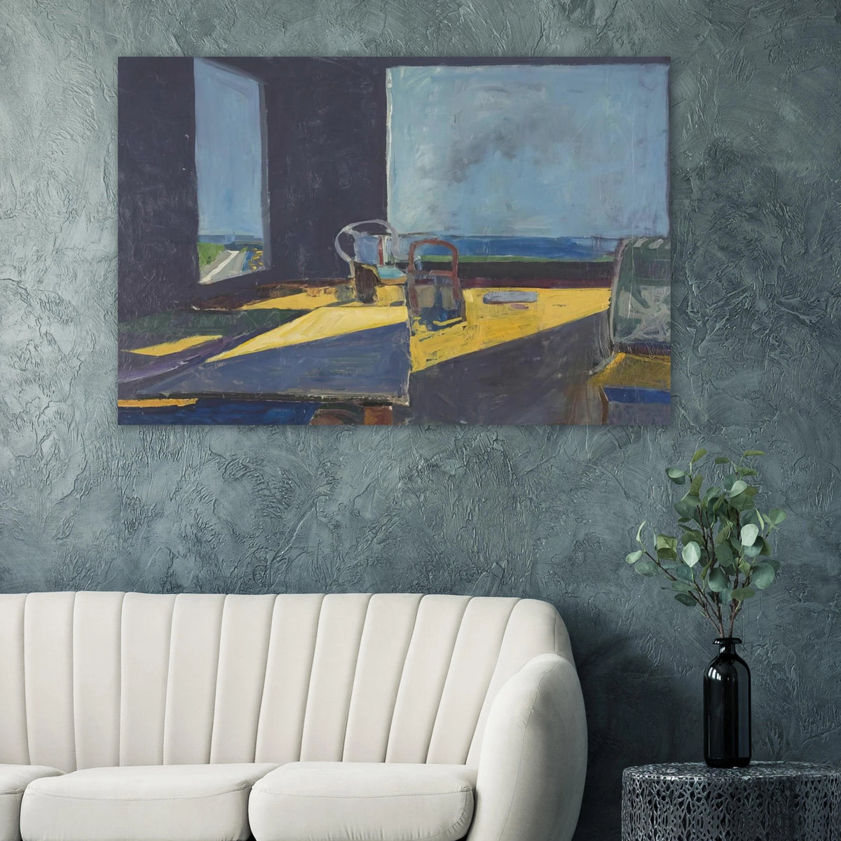 Interior with View of the Ocean Poster | Richard Diebenkorn Poster | Richard Diebenkorn Shop