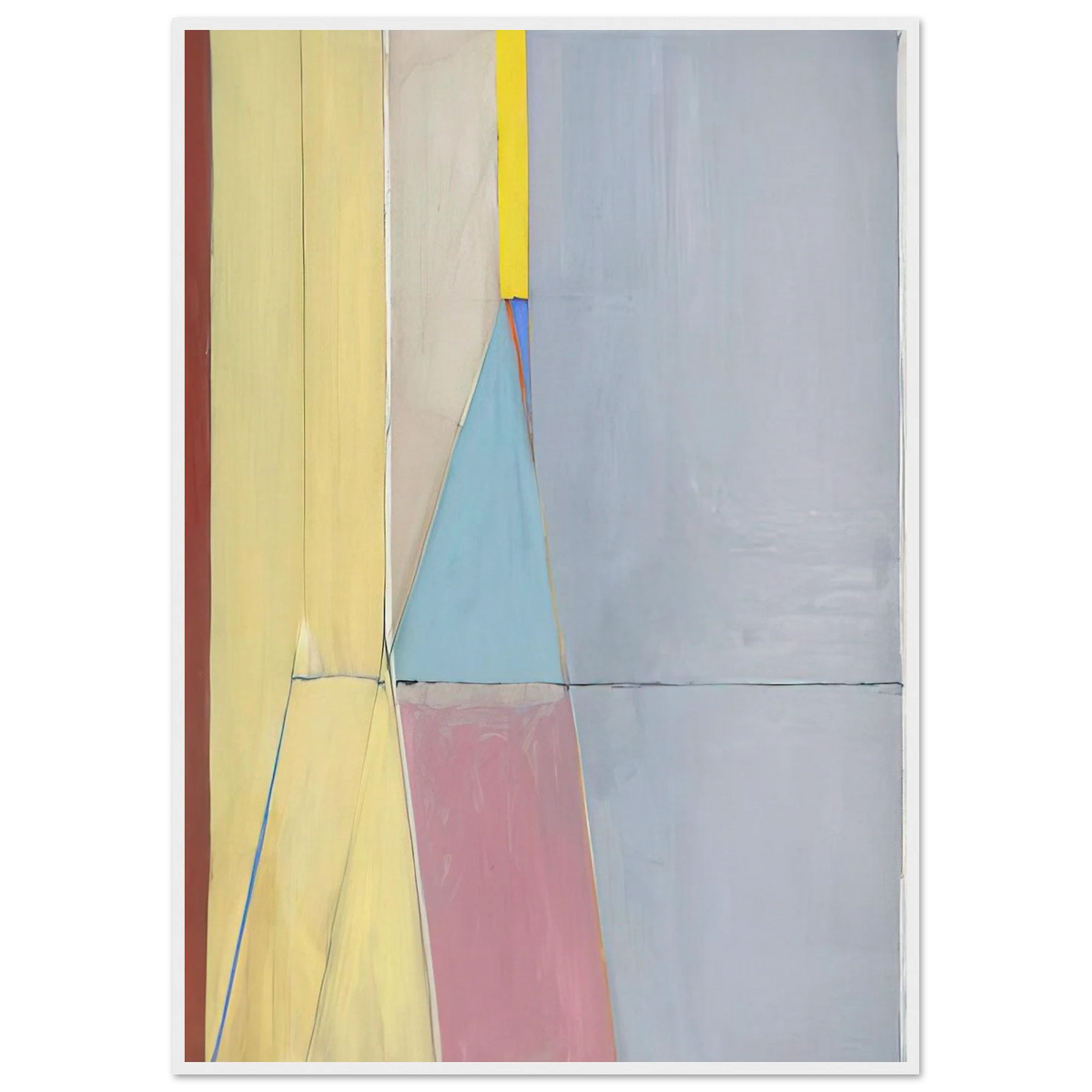 Ocean Park #21 Framed Poster | Richard Diebenkorn Framed Prints Wall Art | Richard Diebenkorn Shop