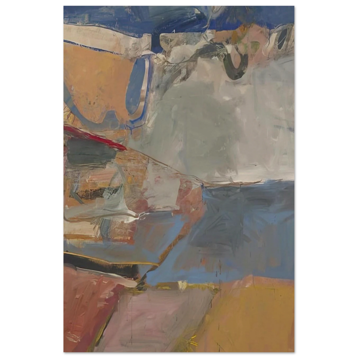 Berkeley #22 Poster | Richard Diebenkorn Poster | Richard Diebenkorn Shop