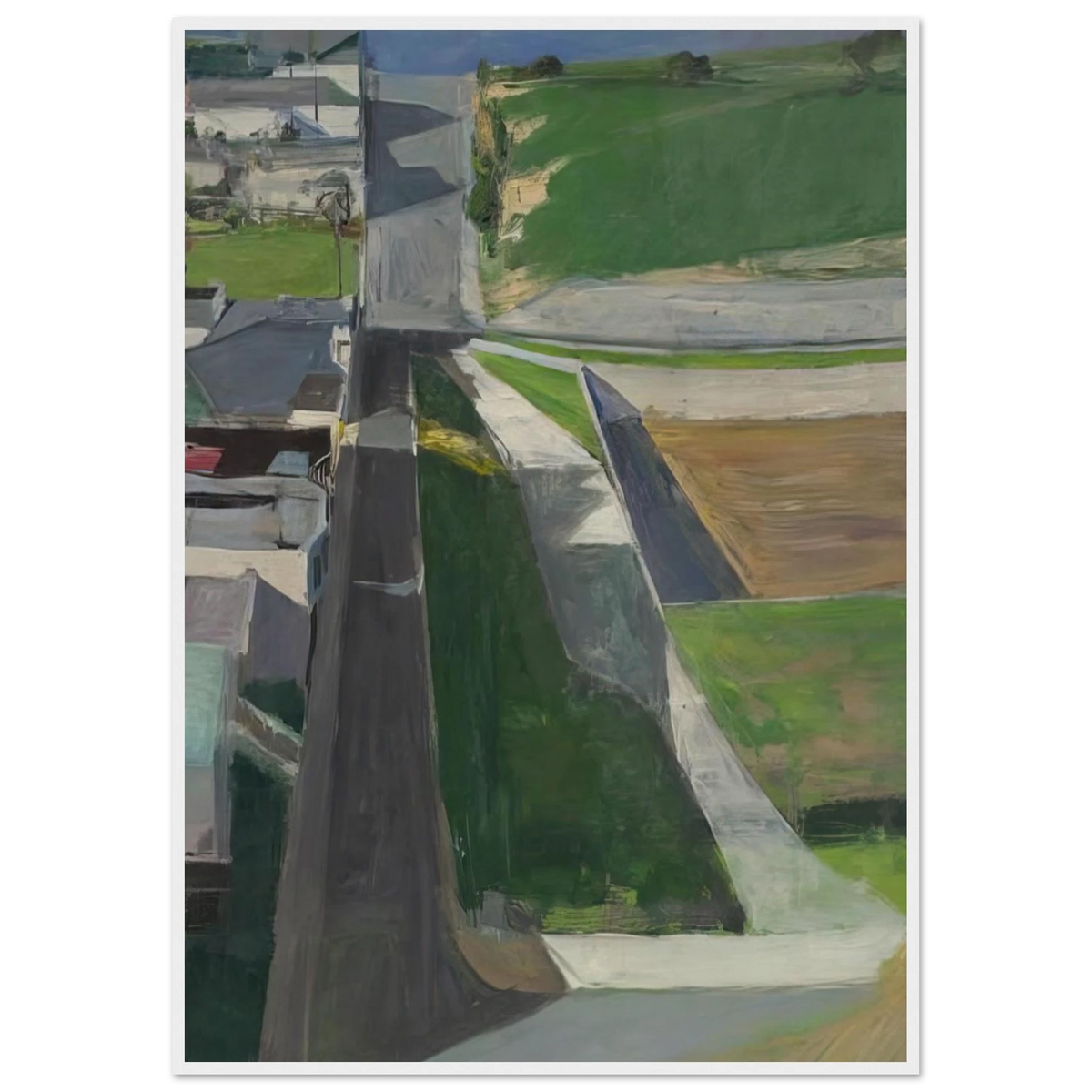Cityscape I Framed Poster | Richard Diebenkorn Framed Prints Wall Art | Richard Diebenkorn Shop