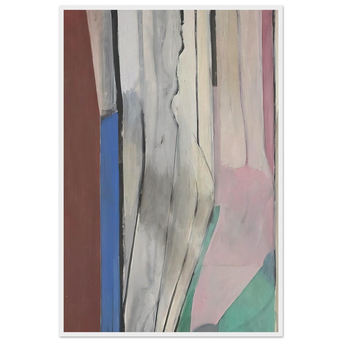 Ocean Park #6 Framed Poster | Richard Diebenkorn Framed Prints Wall Art | Richard Diebenkorn Shop