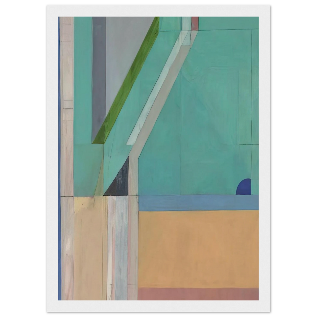 Ocean Park #40 Framed Poster | Richard Diebenkorn Framed Prints Wall Art | Richard Diebenkorn Shop