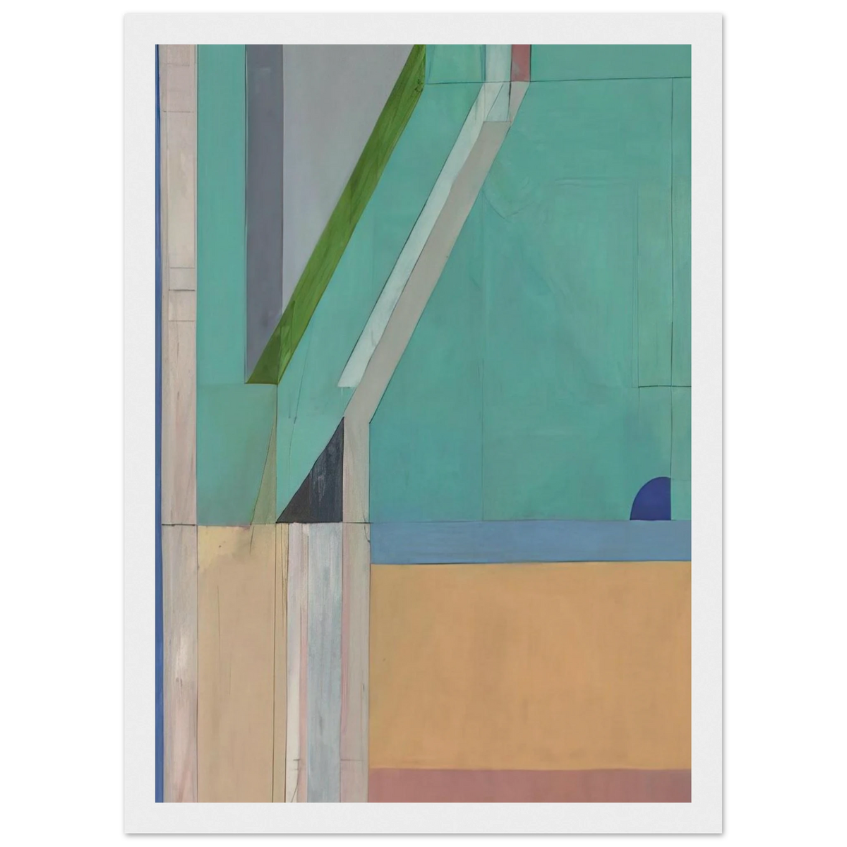 Ocean Park #40 Framed Poster | Richard Diebenkorn Framed Prints Wall Art | Richard Diebenkorn Shop