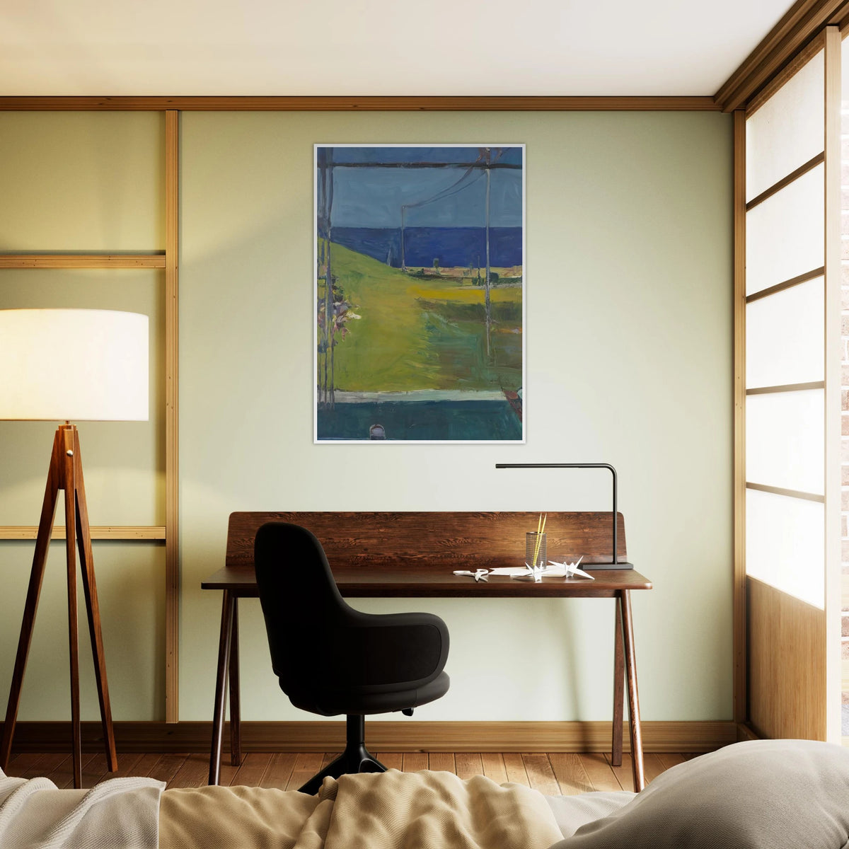 Ocean from a Window Framed Poster | Richard Diebenkorn Framed Prints Wall Art | Richard Diebenkorn Shop