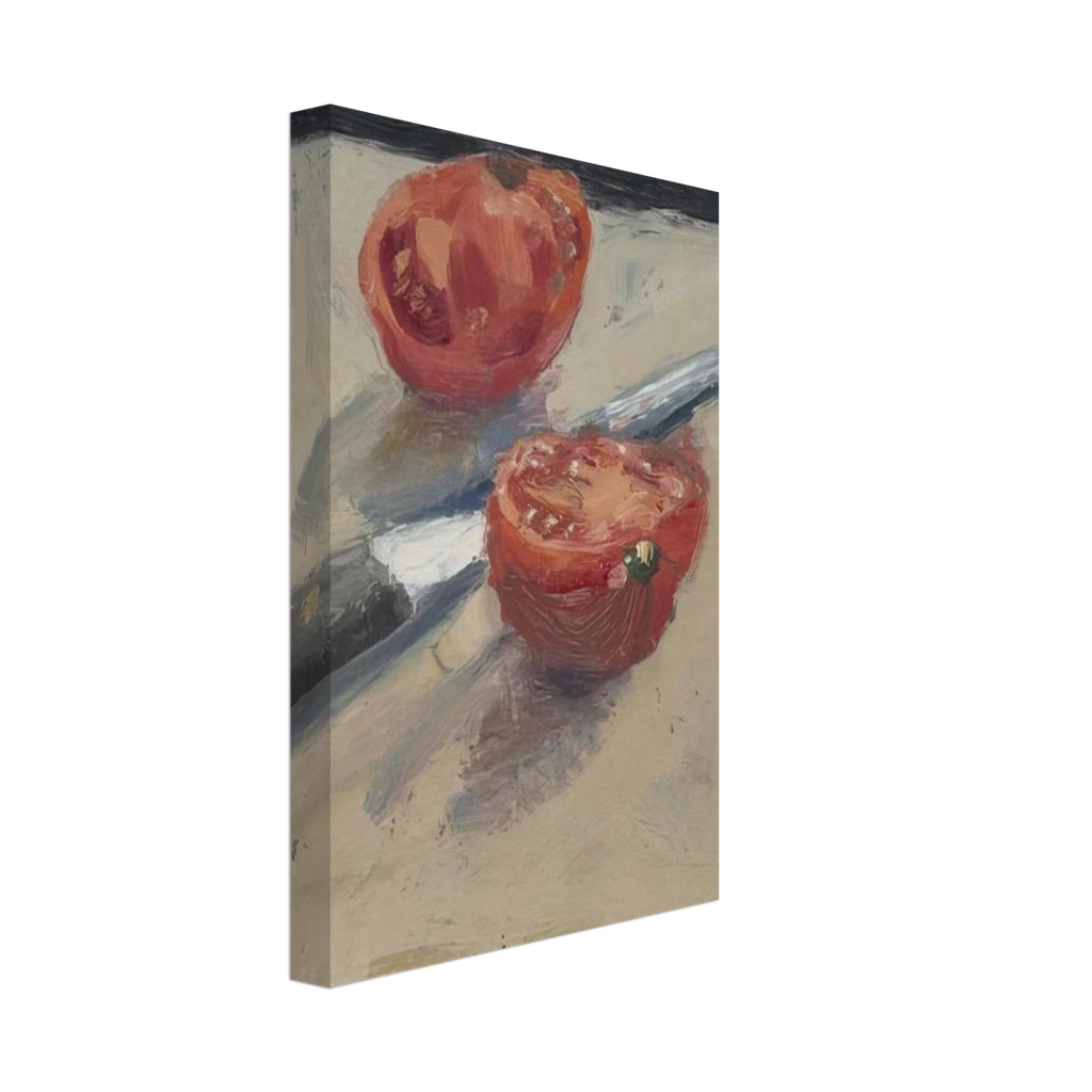 Knife  Tomato I Canvas | Richard Diebenkorn Canvas | Richard Diebenkorn Shop
